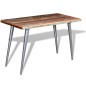 Tavolo da Pranzo in Legno Massello Anticato 120x60x76 cm Tavolo da Pranzo in Legno Massello Anticato 120x60x76 cm