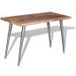 Tavolo da Pranzo in Legno Massello Anticato 120x60x76 cm Tavolo da Pranzo in Legno Massello Anticato 120x60x76 cm