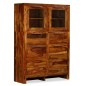 Credenza in Legno Massello di Sheesham 100x35x140 cm Credenza in Legno Massello di Sheesham 100x35x140 cm