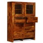 Credenza in Legno Massello di Sheesham 100x35x140 cm Credenza in Legno Massello di Sheesham 100x35x140 cm