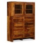 Credenza in Legno Massello di Sheesham 100x35x140 cm Credenza in Legno Massello di Sheesham 100x35x140 cm