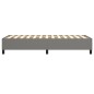 Giroletto a Molle Grigio Scuro 90x200 cm in Tessuto Giroletto a Molle Grigio Scuro 90x200 cm in Tessuto