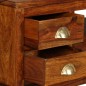 Mobile Porta TV 40x30x50 cm in Legno Massello di Sheesham Mobile Porta TV 40x30x50 cm in Legno Massello di Sheesham