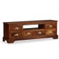 Mobile Porta TV 40x30x50 cm in Legno Massello di Sheesham Mobile Porta TV 40x30x50 cm in Legno Massello di Sheesham