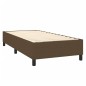 vidaXL Giroletto senza Materasso Marrone Scuro 100x200 cm Tessuto vidaXL Giroletto senza Materasso Marrone Scuro 100x200 cm Tessuto