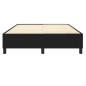 Giroletto a Molle Nero 140x190 cm in Tessuto Giroletto a Molle Nero 140x190 cm in Tessuto
