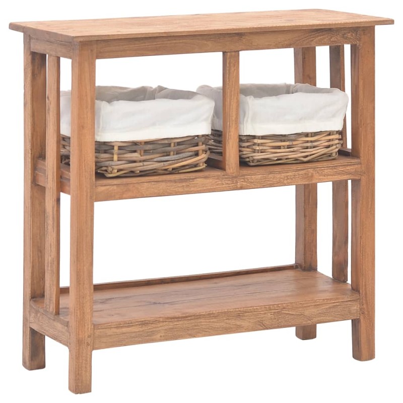 Consolle in Legno Massello Recuperato 69x28x70 cm Consolle in Legno Massello Recuperato 69x28x70 cm