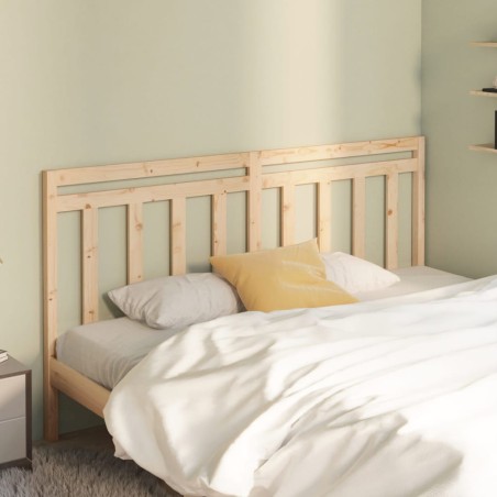 vidaXL Testiera per Letto 186x4x100 cm in Legno Massello di Pino