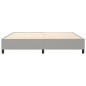 Giroletto a Molle Grigio Chiaro 200x200 cm in Tessuto Giroletto a Molle Grigio Chiaro 200x200 cm in Tessuto