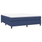 vidaXL Giroletto senza Materasso Blu 160x200 cm in Tessuto vidaXL Giroletto senza Materasso Blu 160x200 cm in Tessuto