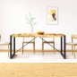 Tavolo da Pranzo in Legno Massello di Mango Grezzo 180 cm Tavolo da Pranzo in Legno Massello di Mango Grezzo 180 cm
