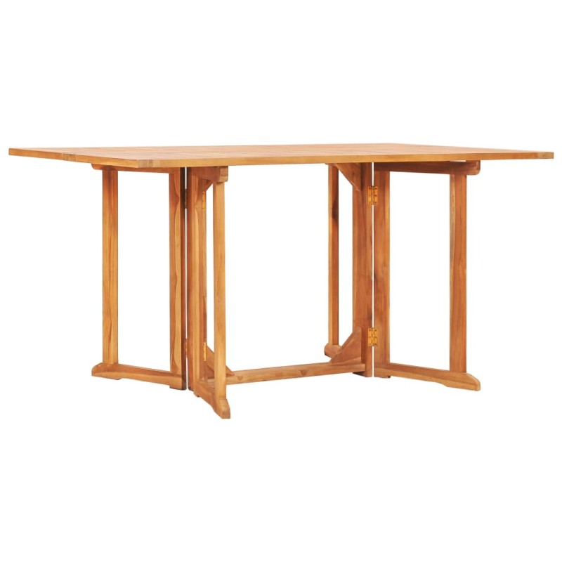 Tavolo Pieghevole a Farfalla 150x90x75 cm in Massello di Teak Tavolo Pieghevole a Farfalla 150x90x75 cm in Massello di Teak