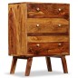 Armadietto in Legno Massello di Sheesham 60x35x76 cm Armadietto in Legno Massello di Sheesham 60x35x76 cm