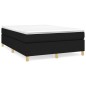 Giroletto a Molle Nero 140x190 cm in Tessuto Giroletto a Molle Nero 140x190 cm in Tessuto
