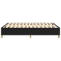 Giroletto a Molle Nero 140x190 cm in Tessuto Giroletto a Molle Nero 140x190 cm in Tessuto