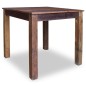 Tavolo da Pranzo in Legno Massello Anticato 82x80x76 cm Tavolo da Pranzo in Legno Massello Anticato 82x80x76 cm