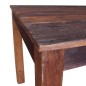 Tavolo da Pranzo in Legno Massello Anticato 82x80x76 cm Tavolo da Pranzo in Legno Massello Anticato 82x80x76 cm