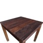 Tavolo da Pranzo in Legno Massello Anticato 82x80x76 cm Tavolo da Pranzo in Legno Massello Anticato 82x80x76 cm