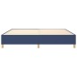 vidaXL Giroletto senza Materasso Blu 200x200 cm in Tessuto
