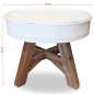 Tavolino da Caffè in Legno Massello Recuperato 60x45 cm Bianco Tavolino da Caffè in Legno Massello Recuperato 60x45 cm Bianco