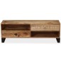 Mobile Porta TV in Legno Massello di Mango 120x30x40 cm Mobile Porta TV in Legno Massello di Mango 120x30x40 cm