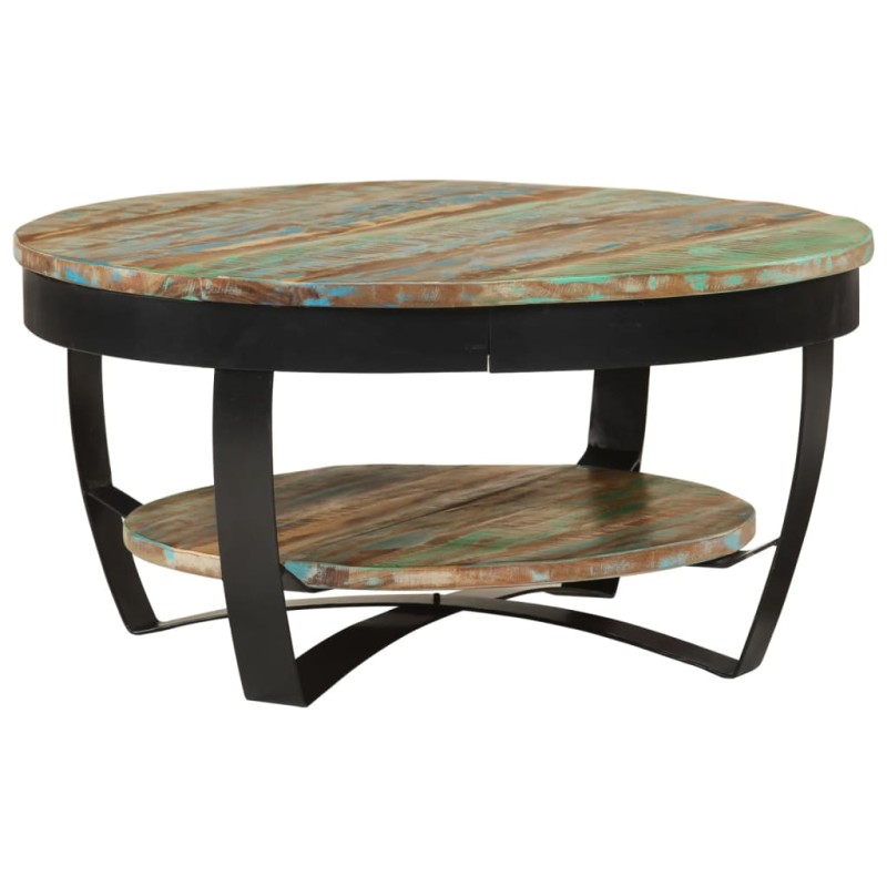 Tavolino da Caffè in Legno Massello Recuperato 65x32 cm Tavolino da Caffè in Legno Massello Recuperato 65x32 cm