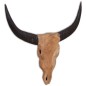 Scultura Teschio di Toro da Parete in Teak 69x6x60 cm Scultura Teschio di Toro da Parete in Teak 69x6x60 cm