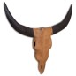 Scultura Teschio di Toro da Parete in Teak 69x6x60 cm Scultura Teschio di Toro da Parete in Teak 69x6x60 cm