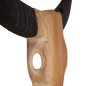 Scultura Teschio di Toro da Parete in Teak 69x6x60 cm Scultura Teschio di Toro da Parete in Teak 69x6x60 cm