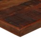 Tavolino da Bar Massello di Recupero 120x60x107cm Marrone Scuro