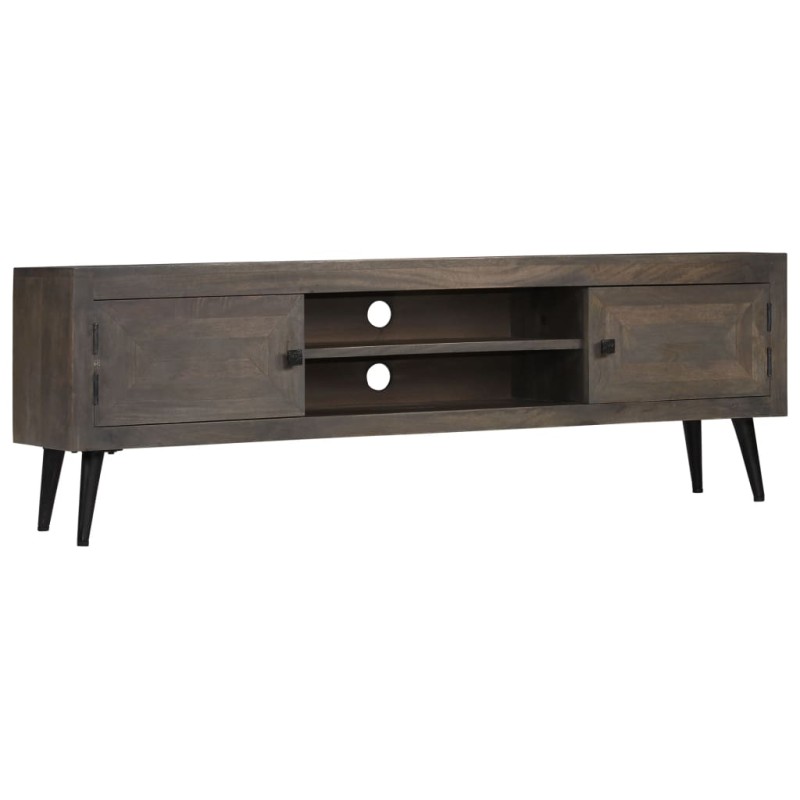 Mobile Porta TV in Legno Massello di Mango 140x30x45 cm Mobile Porta TV in Legno Massello di Mango 140x30x45 cm