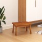 Sgabello 38x26x22 cm in Legno Massello di Acacia Sgabello 38x26x22 cm in Legno Massello di Acacia