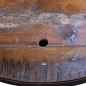 Tavolino da Caffè 2 pz a Forma di Palla in Legno Recuperato Tavolino da Caffè 2 pz a Forma di Palla in Legno Recuperato