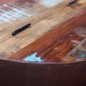 Tavolino da Caffè 2 pz a Forma di Palla in Legno Recuperato Tavolino da Caffè 2 pz a Forma di Palla in Legno Recuperato