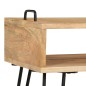 Tavolino da Caffè in Legno Massello di Mango 100x60x45 cm