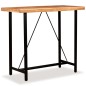 Tavolino da Bar in Legno Massello di Acacia 120x60x107 cm Tavolino da Bar in Legno Massello di Acacia 120x60x107 cm