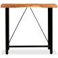 Tavolino da Bar in Legno Massello di Acacia 120x60x107 cm Tavolino da Bar in Legno Massello di Acacia 120x60x107 cm
