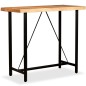Tavolino da Bar in Legno Massello di Acacia 120x60x107 cm Tavolino da Bar in Legno Massello di Acacia 120x60x107 cm