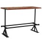 Tavolino da Bar Massello di Recupero Multicolore 150x70x107 cm Tavolino da Bar Massello di Recupero Multicolore 150x70x107 cm