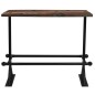 Tavolino da Bar Massello di Recupero Multicolore 150x70x107 cm Tavolino da Bar Massello di Recupero Multicolore 150x70x107 cm