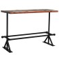 Tavolino da Bar Massello di Recupero Multicolore 150x70x107 cm Tavolino da Bar Massello di Recupero Multicolore 150x70x107 cm