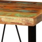 Tavolino da Bar in Legno Massello di Recupero 60x60x107 cm Tavolino da Bar in Legno Massello di Recupero 60x60x107 cm