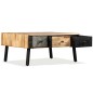 vidaXL Tavolino da Salotto in Legno di Teak di Recupero 90x65x40 cm 