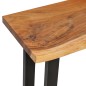 Tavolo Consolle in Legno Massello di Suar 110x35x75 cm Tavolo Consolle in Legno Massello di Suar 110x35x75 cm