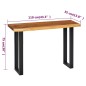 Tavolo Consolle in Legno Massello di Suar 110x35x75 cm Tavolo Consolle in Legno Massello di Suar 110x35x75 cm