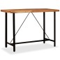 Tavolino da Bar in Legno Massello di Acacia 150x70x107 cm Tavolino da Bar in Legno Massello di Acacia 150x70x107 cm