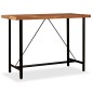 Tavolino da Bar in Legno Massello di Acacia 150x70x107 cm Tavolino da Bar in Legno Massello di Acacia 150x70x107 cm