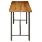 Tavolo da Bar Teak Massello Rigenerato 150x70x106 cm Tavolo da Bar Teak Massello Rigenerato 150x70x106 cm