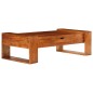 Tavolino da Salotto in Massello di Acacia 100x50x30 cm Marrone Tavolino da Salotto in Massello di Acacia 100x50x30 cm Marrone