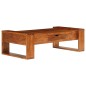 Tavolino da Salotto in Massello di Acacia 100x50x30 cm Marrone Tavolino da Salotto in Massello di Acacia 100x50x30 cm Marrone
